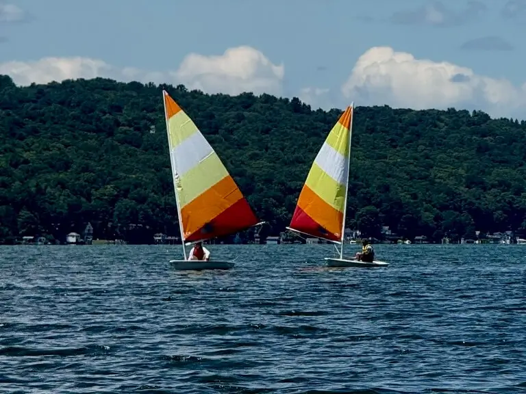 Cornell Sailing club laser sail by iSails 3